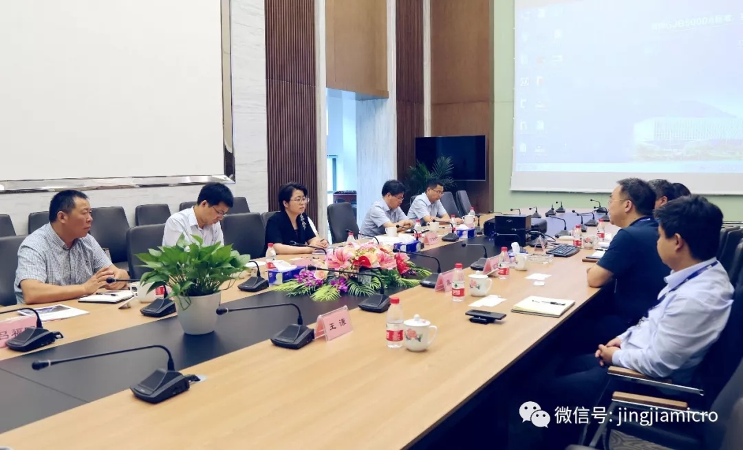 寧波市江北區委書記丁曉芳一行調研考察景嘉微